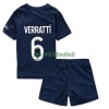 Maillot de Supporter Paris Saint-Germain Verratti 6 Domicile 2022-23 Pour Enfant